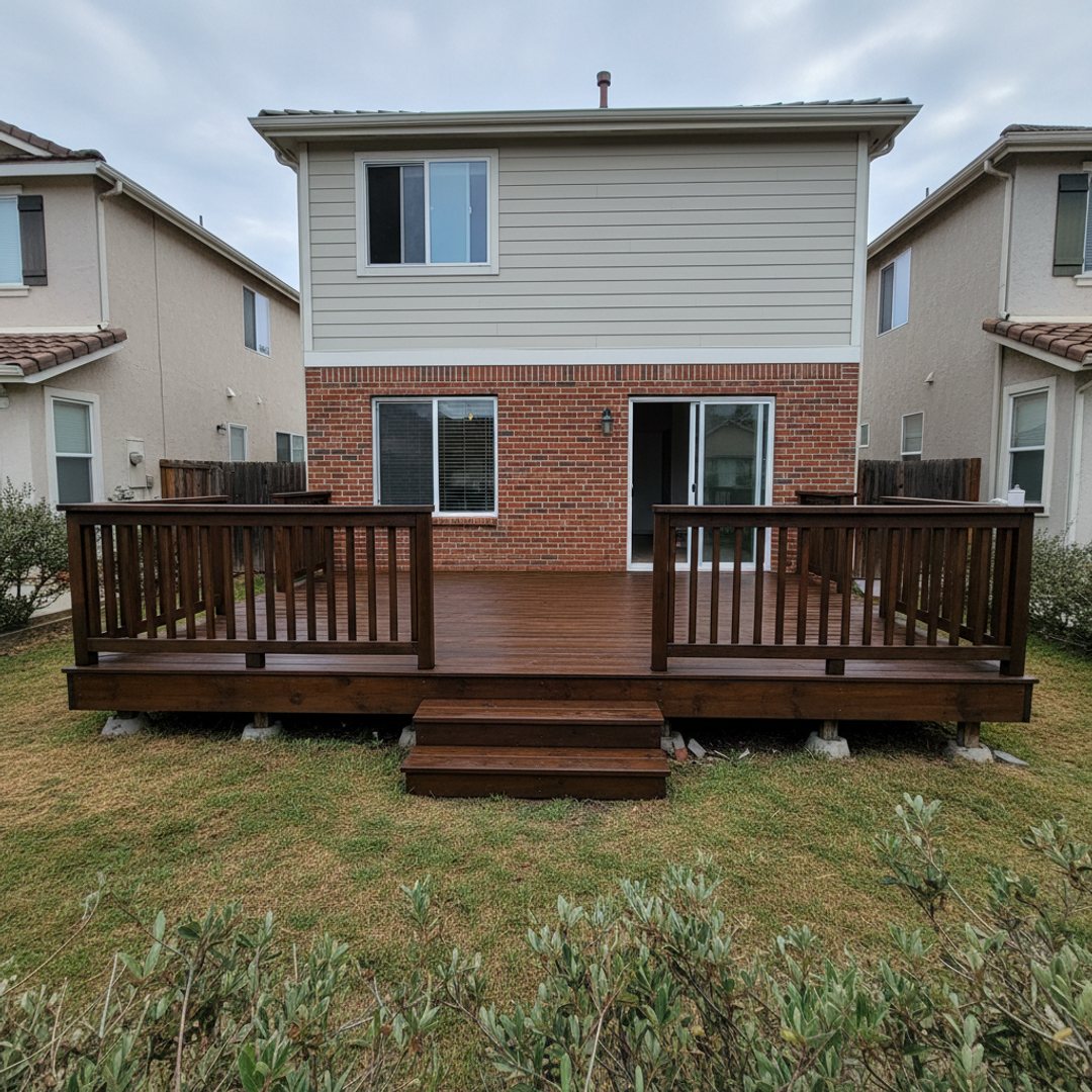 Deck Railing Installation completed by Apex Deck in Carlsbad, CA