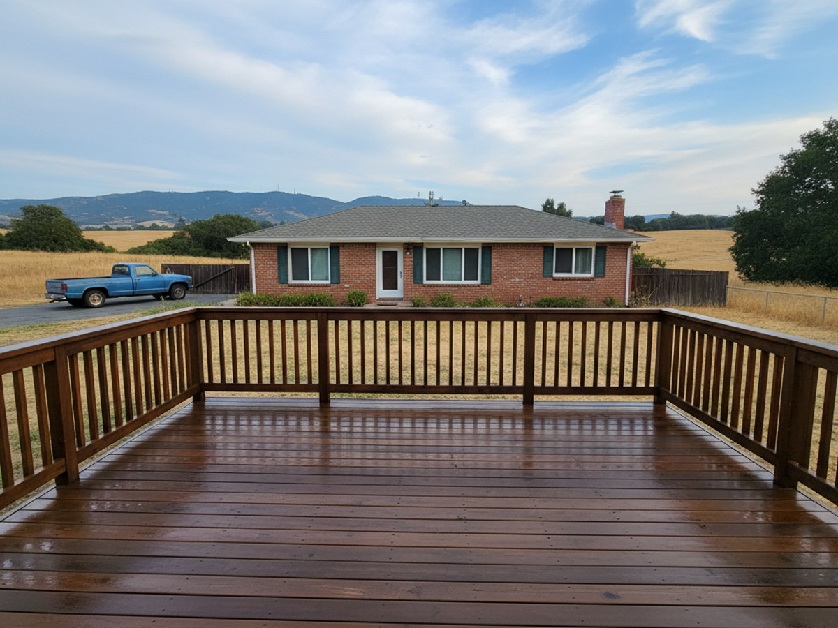 Composite Decking completed by Apex Deck in Oceanside, CA