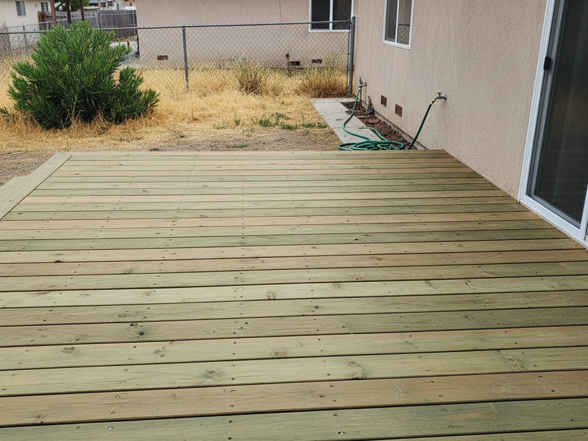 Deck Board Replacement & Resurfacing completed by Apex Deck in El Cajon, CA