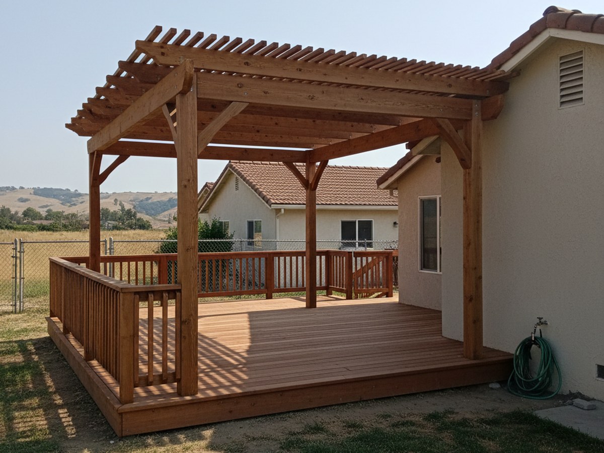 Deck Installation completed by Apex Deck in La Mesa, CA