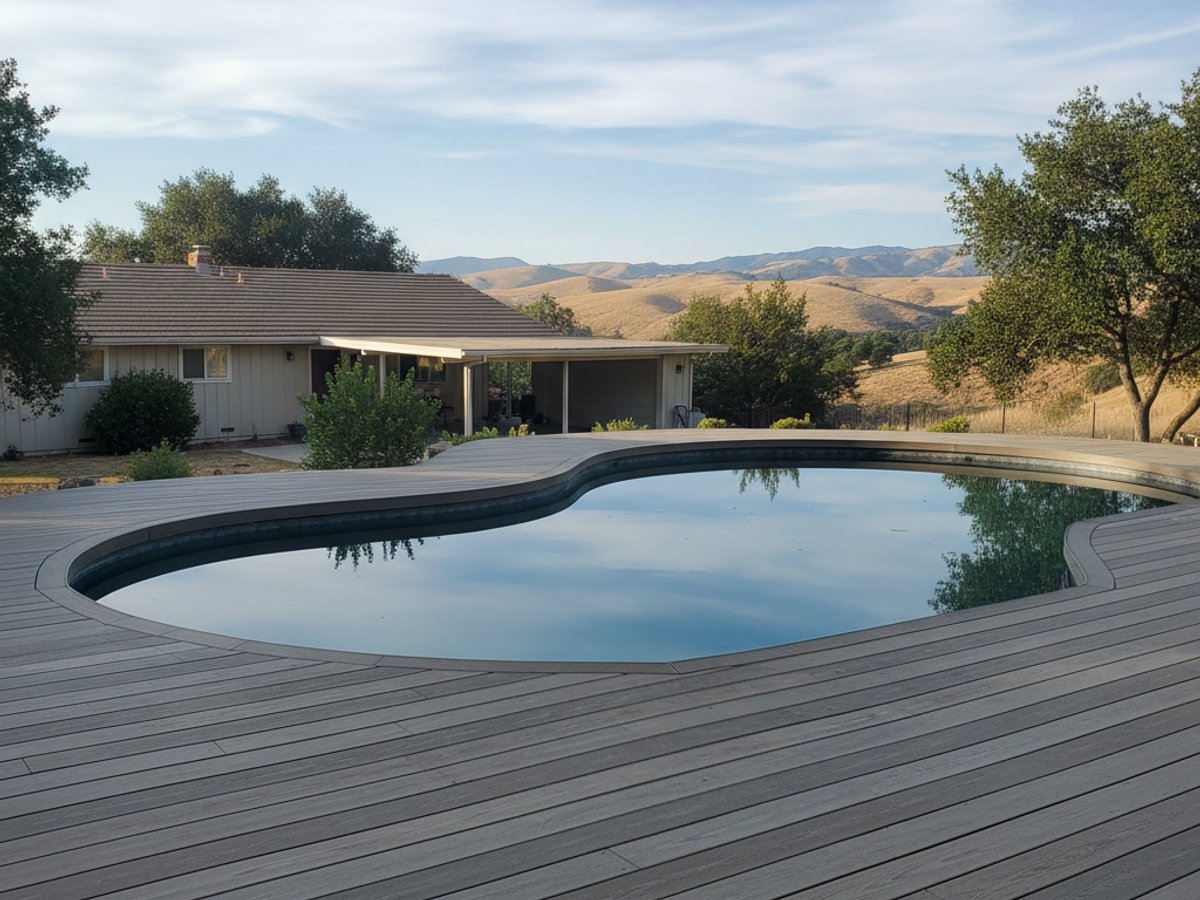 Composite Decking completed by Apex Deck in Chula Vista, CA